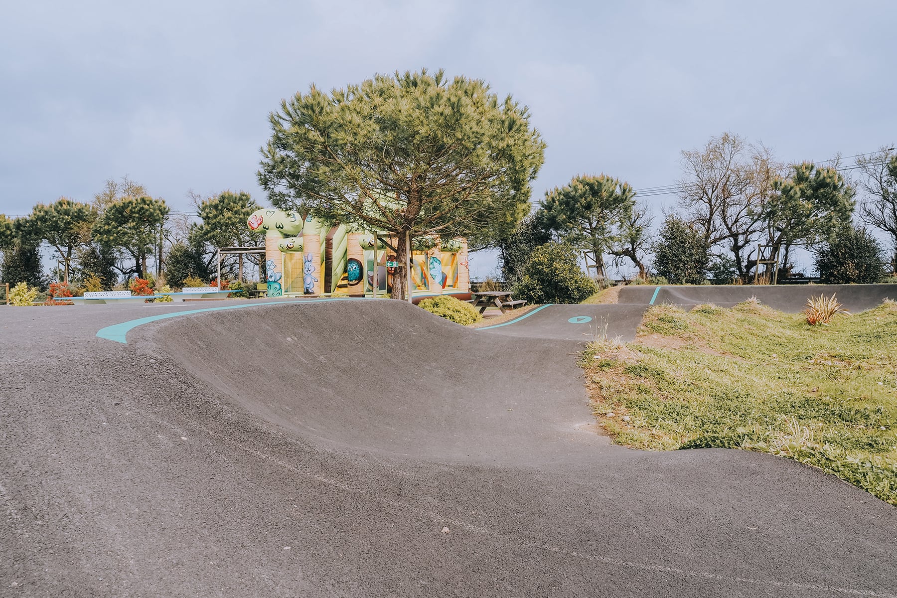 Campingplatz in Frankreich in der Vendée