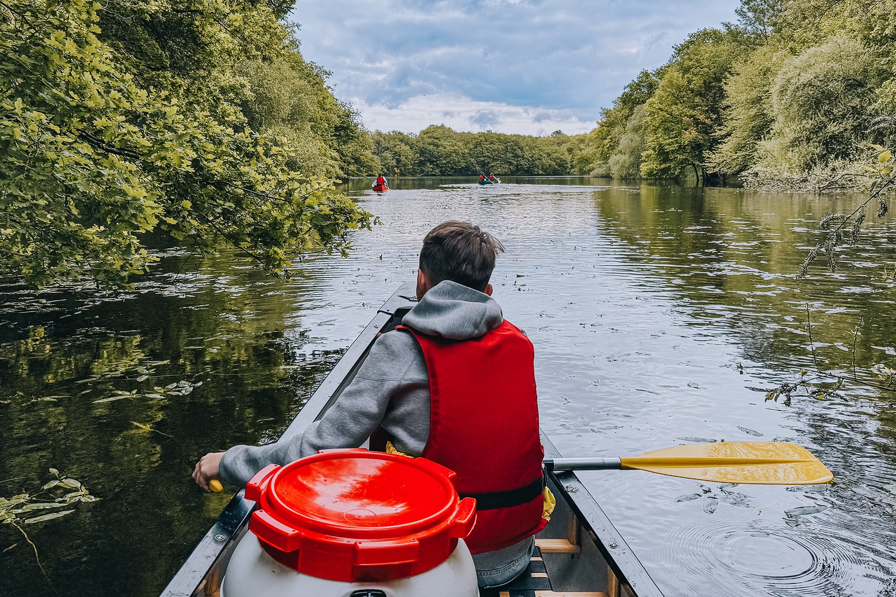 Kanufahren mit Détours Vagabonds in der Vendée in Frankreich