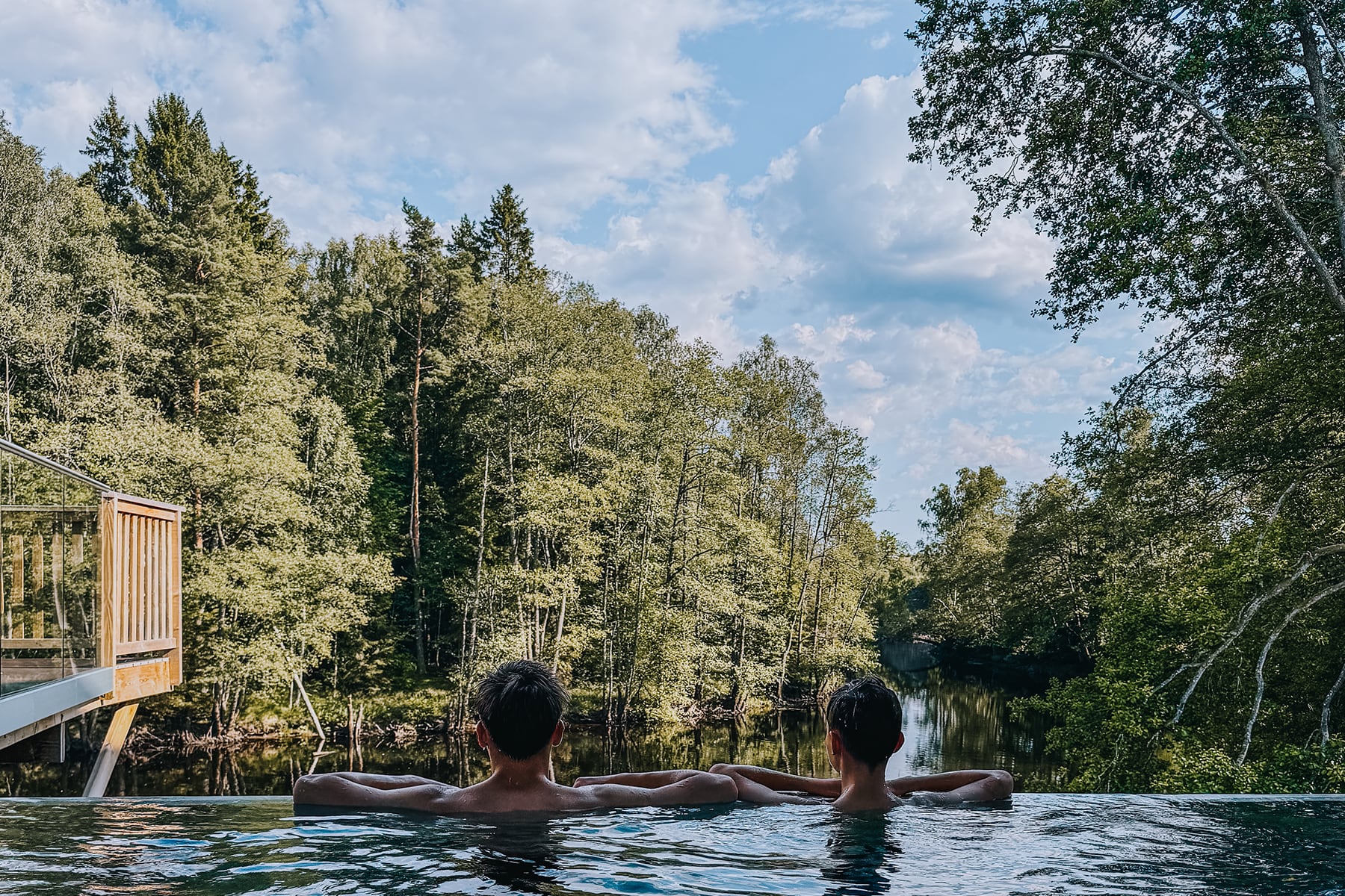 Riverside Spa in Hestraviken Schweden Småland