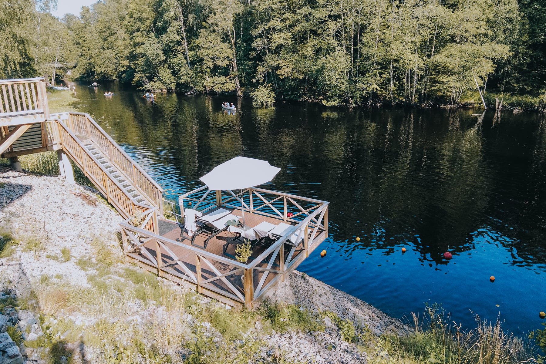Riverside Spa in Hestraviken Schweden