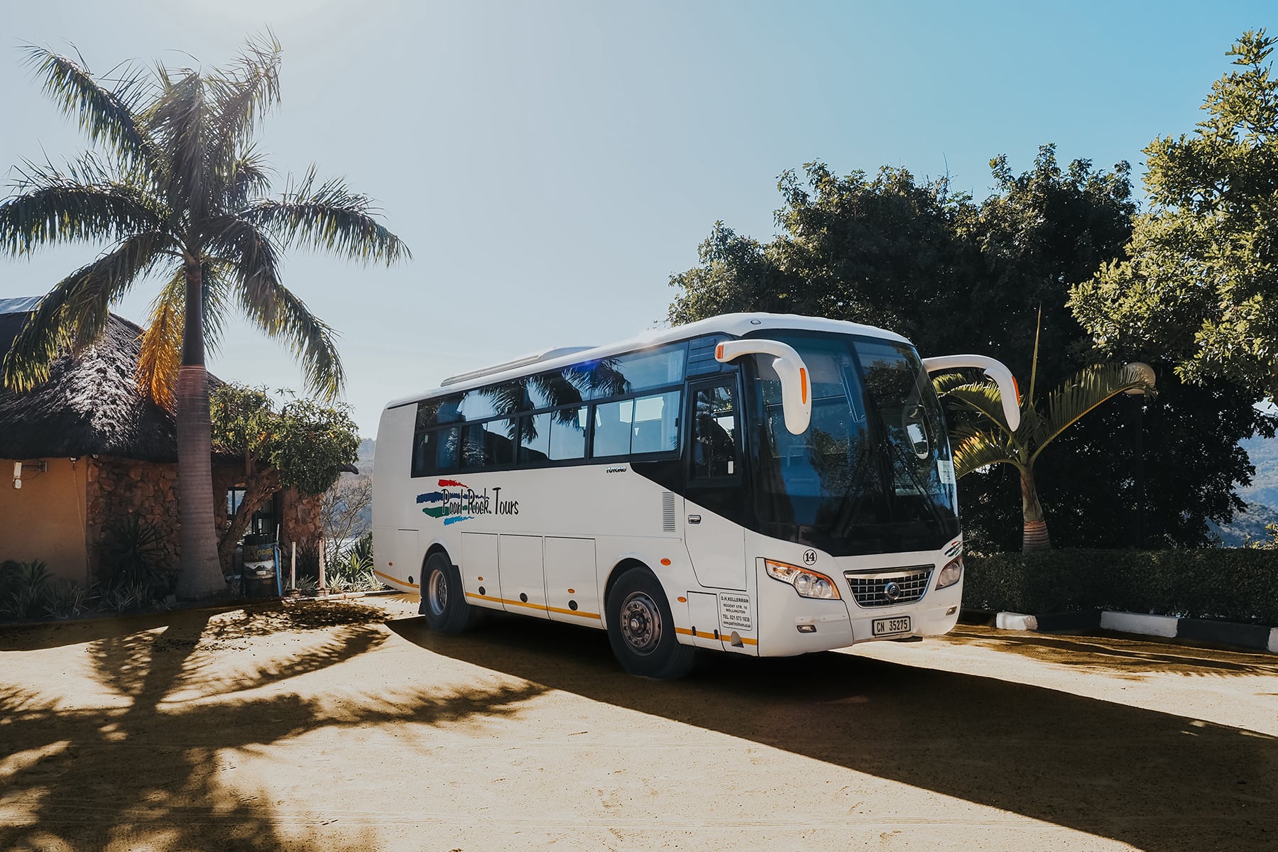 Unser Bus für die Südafrika-Rundreise