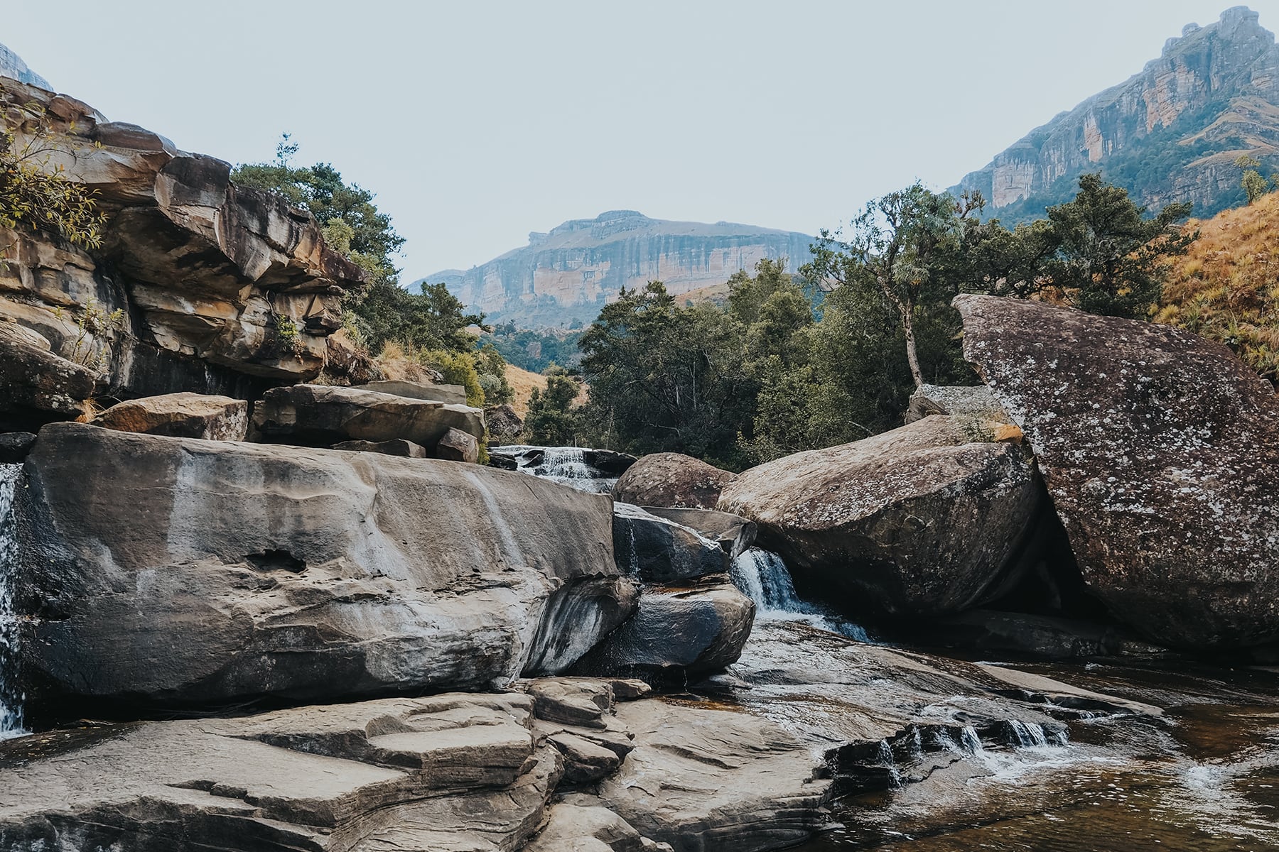 Drakensberge Royal Natal Nationalpark Südafrika