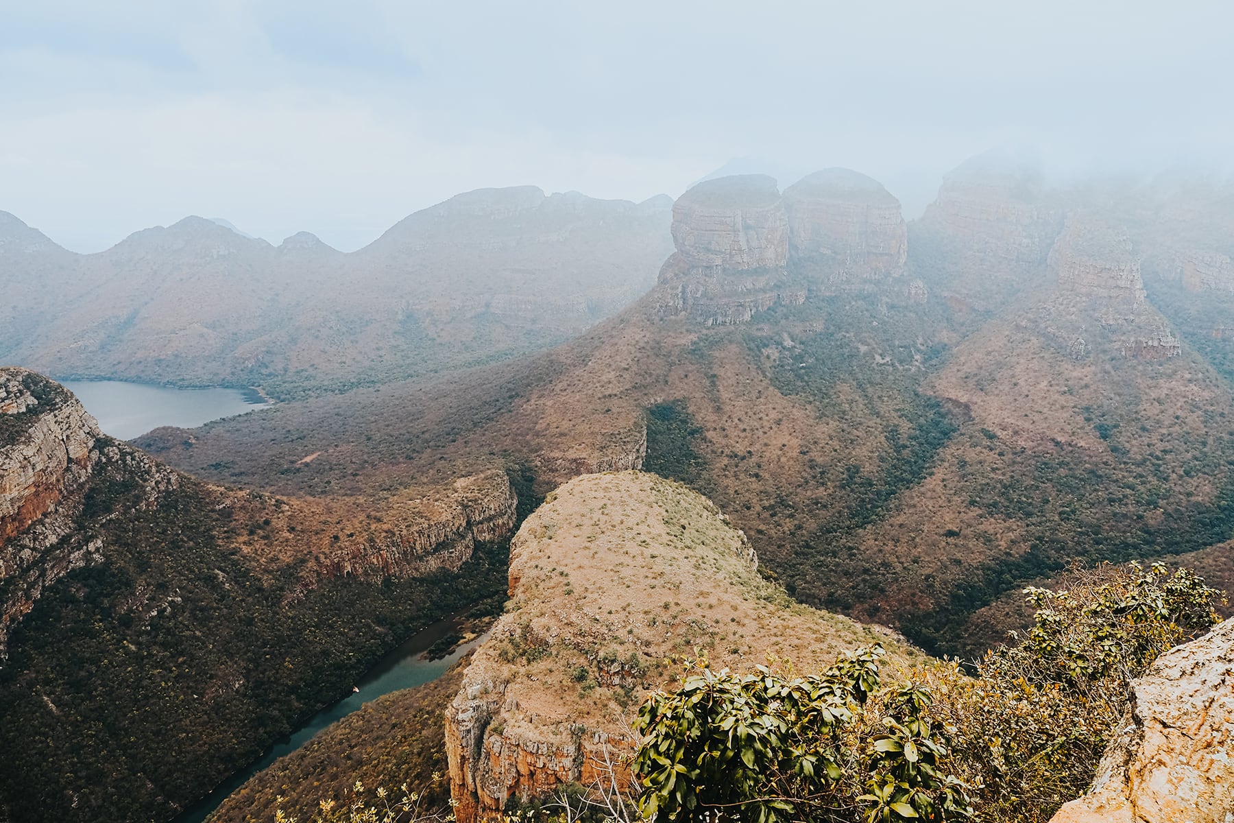 Blyde River Canyon Südafrika Rundreise Three Rondavels