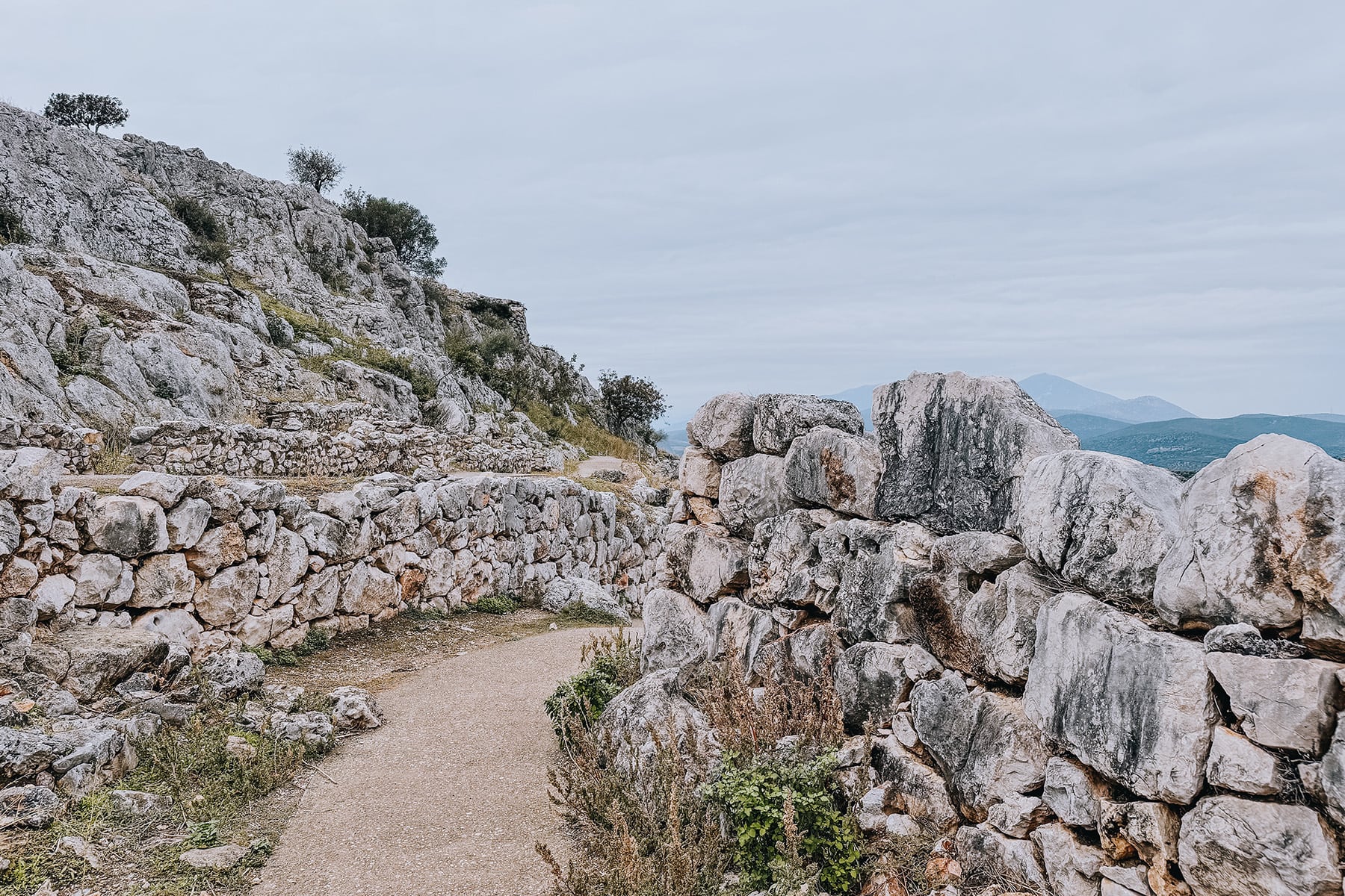 Mykene Peloponnes Griechenland