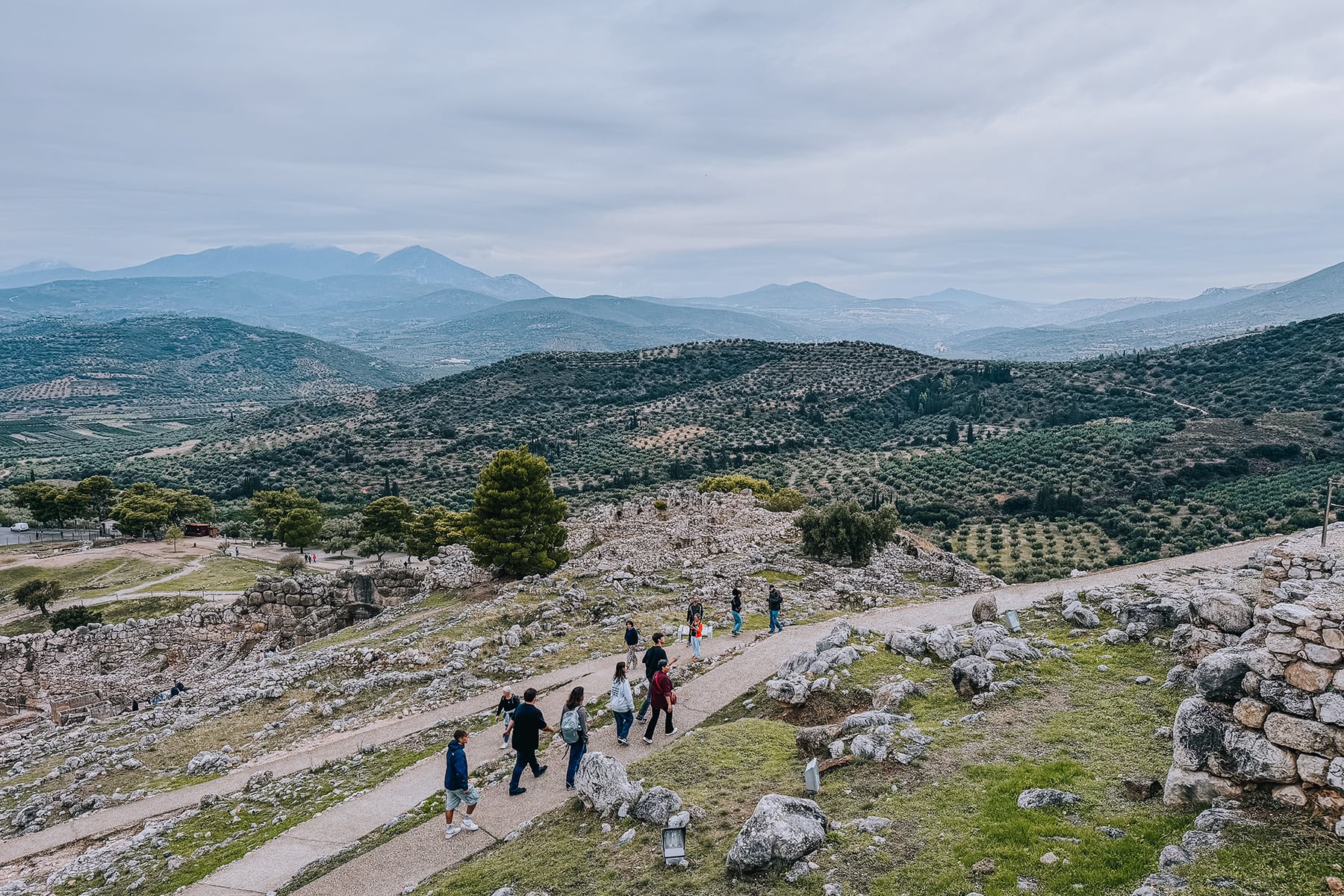 Mykene Peloponnes Griechenland