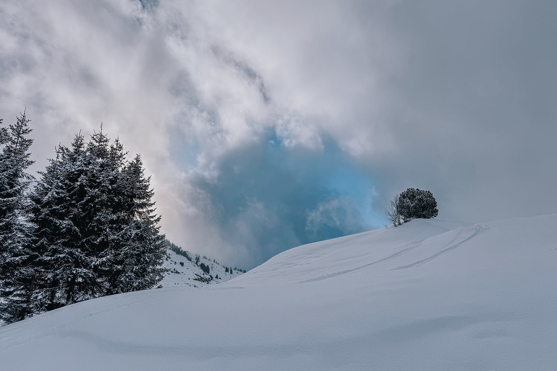 Warth Schröcken Vorarlberg Österreich Winter