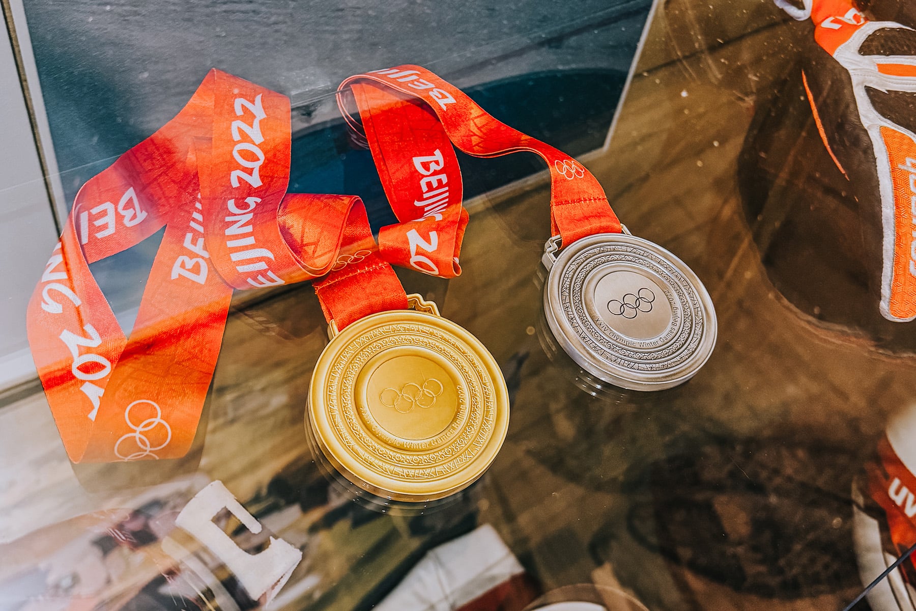 Olympiasieger Hubert und Johannes Strolz Goldmedaille Warth Schröcken Vorarlberg Österreich