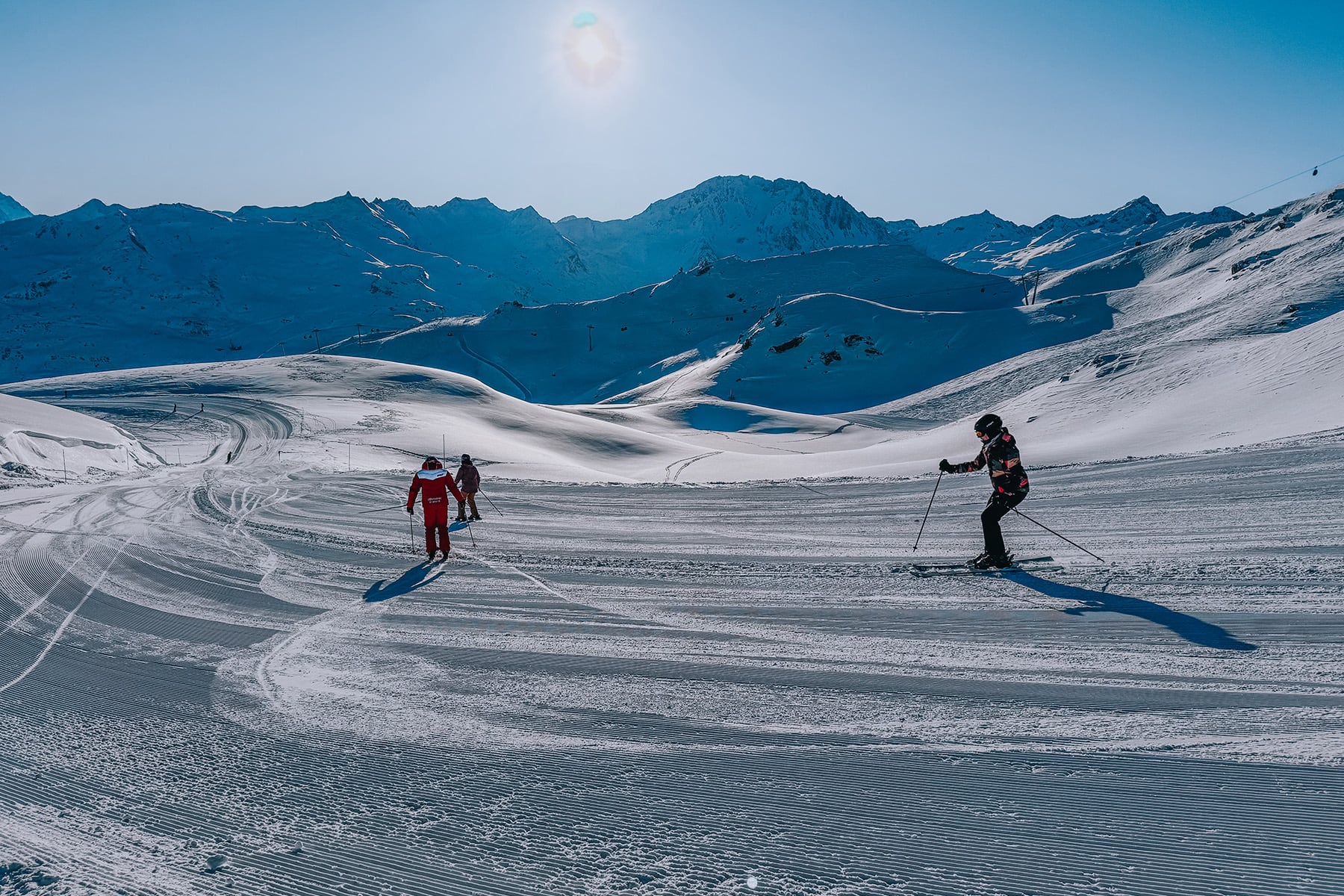 Les 3 Vallées in Frankreich: Skifahren für Familien