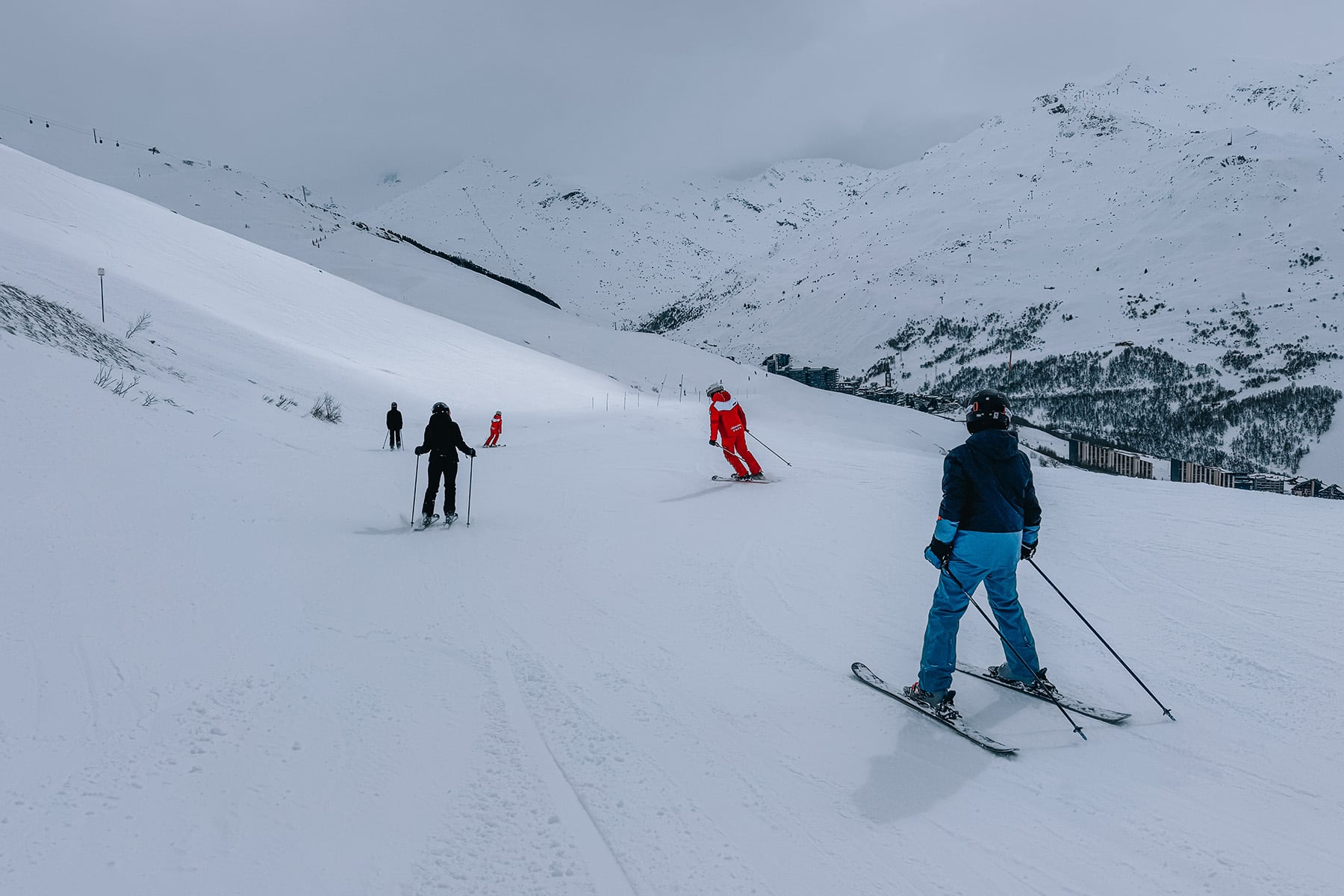 Les 3 Vallées in Frankreich: Skifahren für Familien