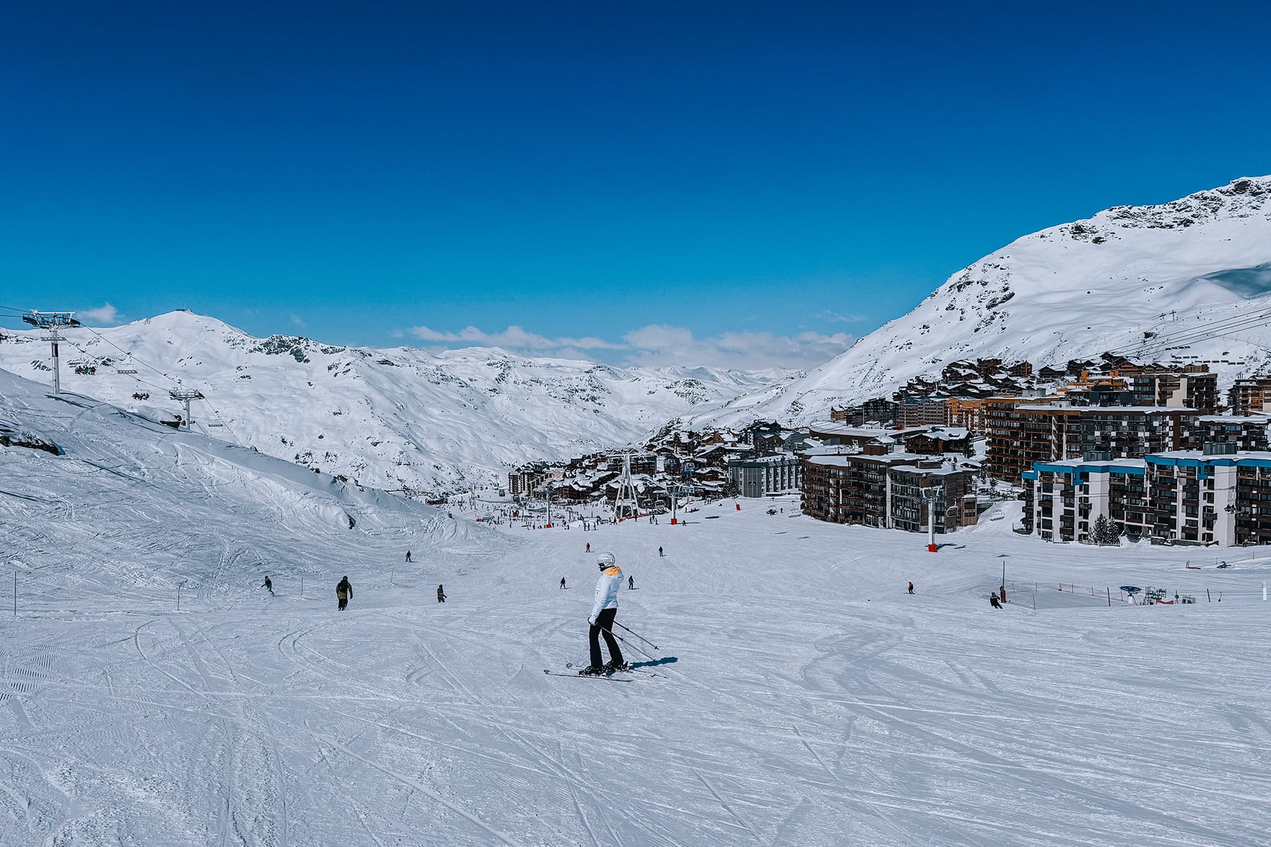 Les 3 Vallées in Frankreich: Skifahren für Familien
