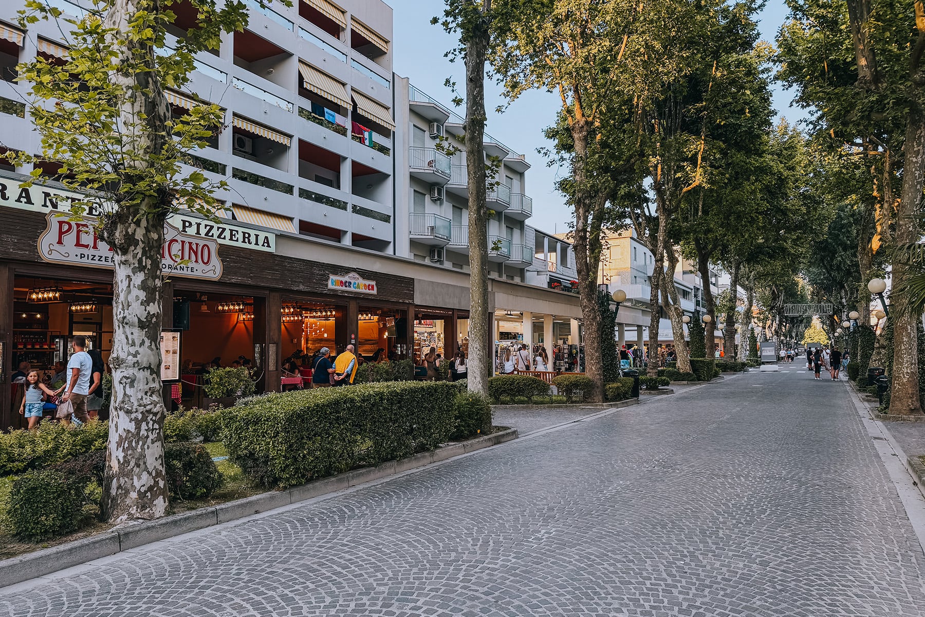 Bibione an der Adria in Venetien in Italien