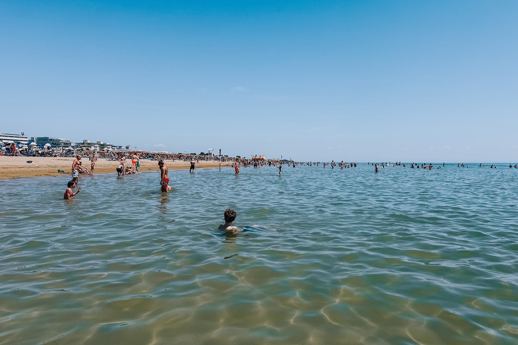 Bibione an der Adria in Venetien in Italien