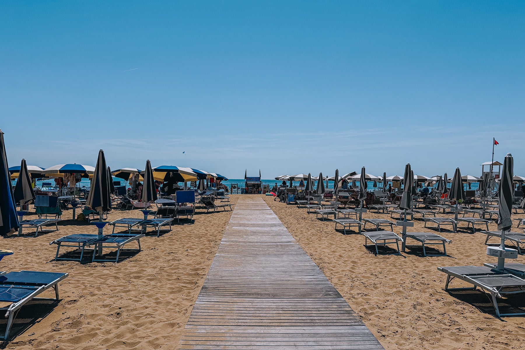 Bibione an der Adria in Venetien in Italien