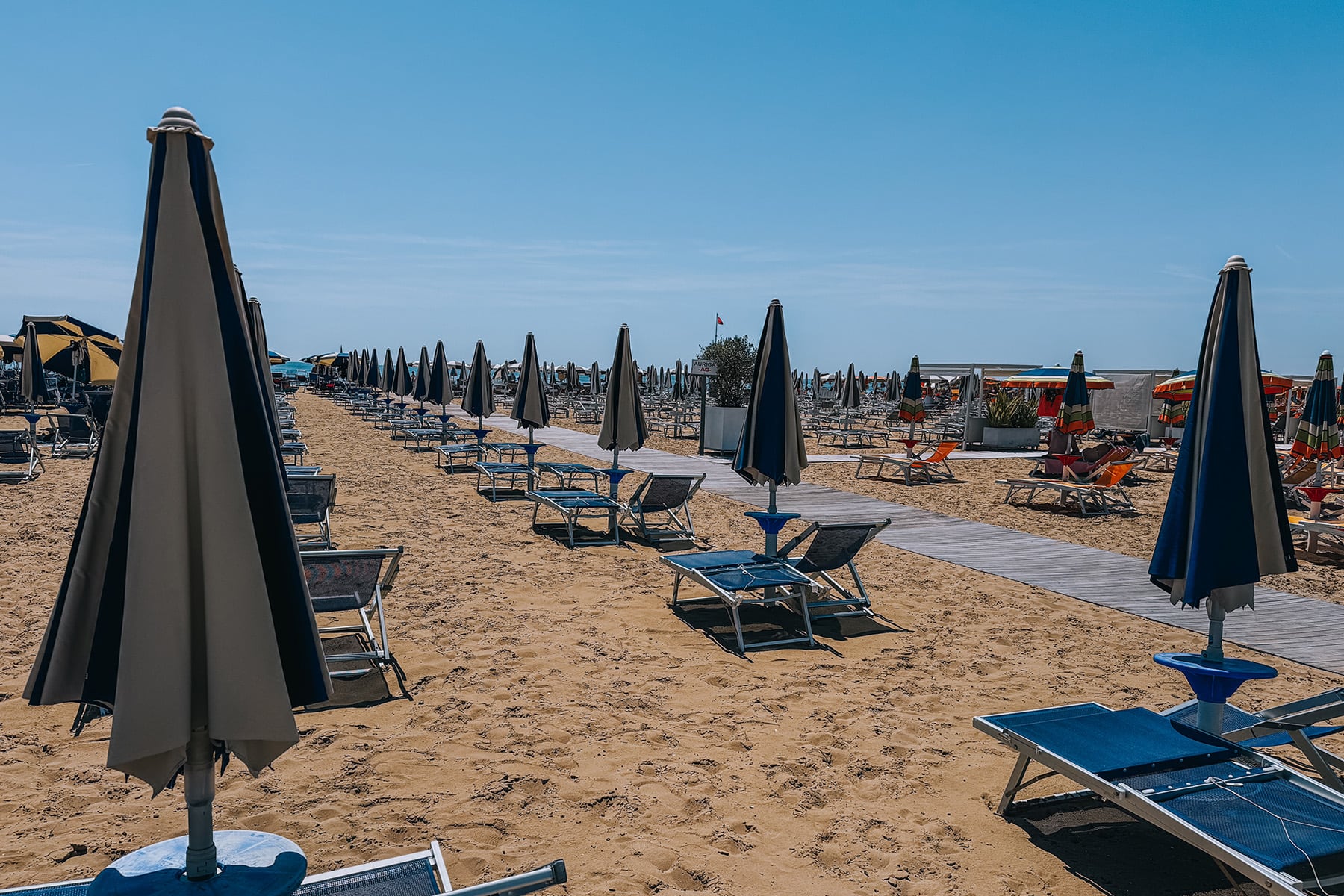 Sommer in Bibione in Italien