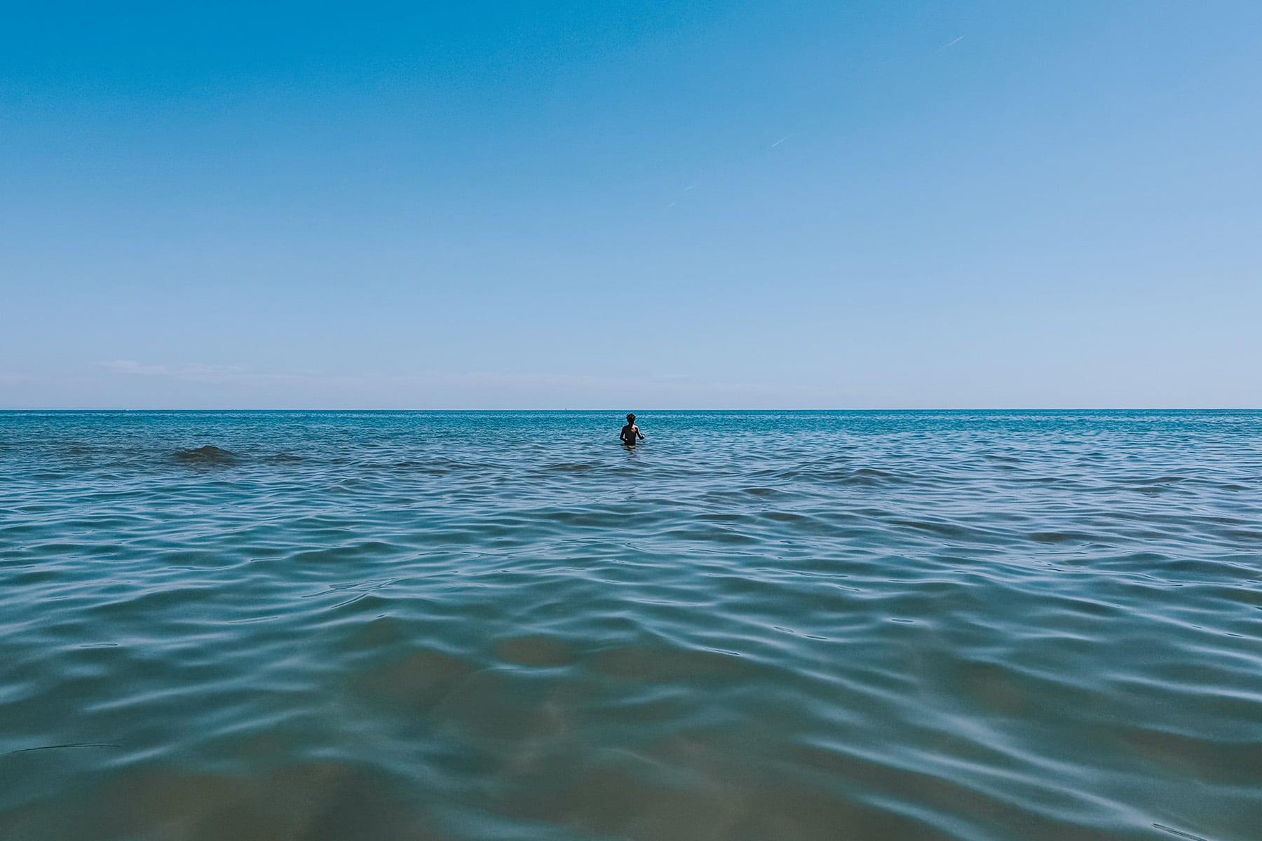 Sommer in Bibione in Italien