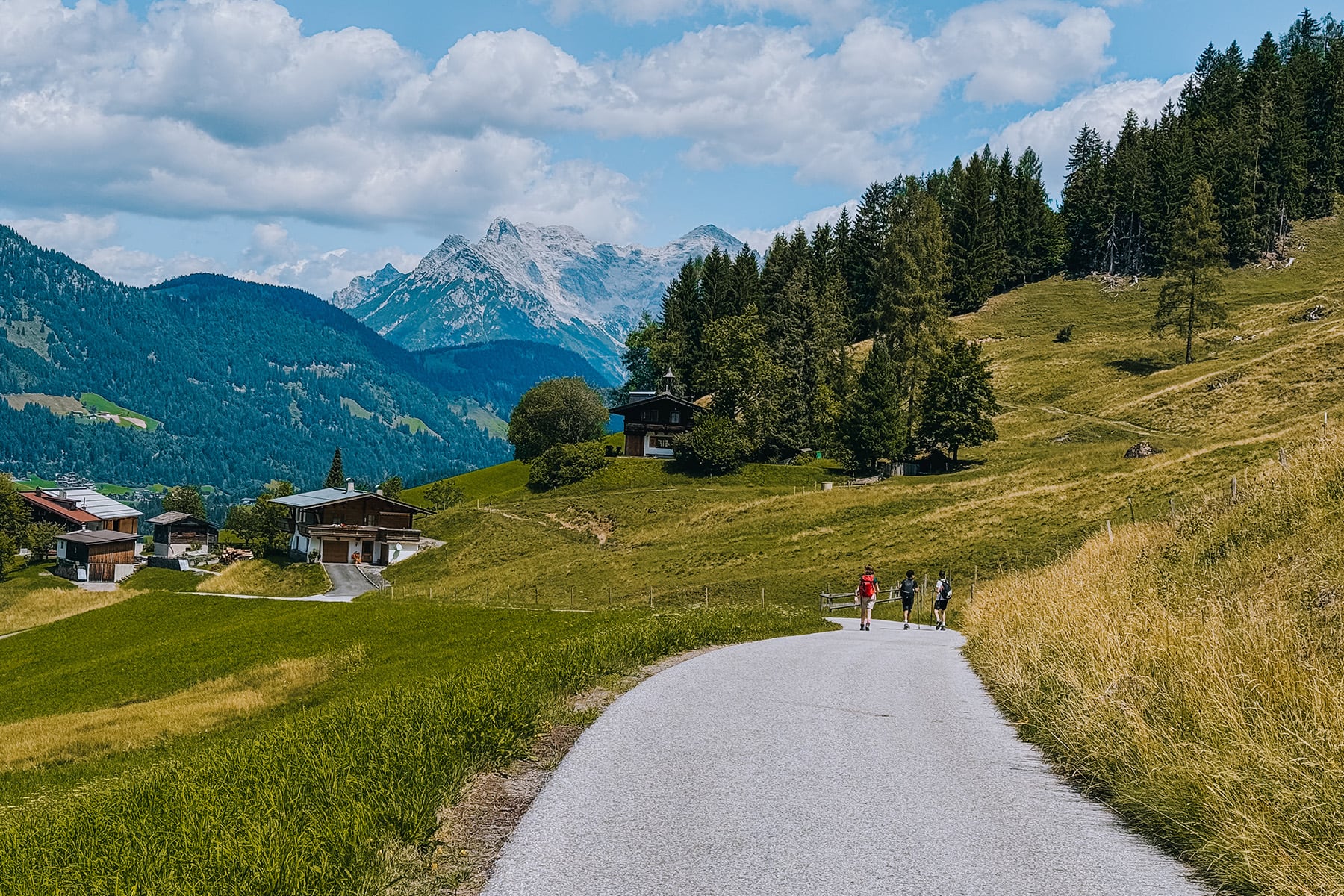 KAT Walk Family in den Kitzbüheler Alpen in Tirol in Österreich
