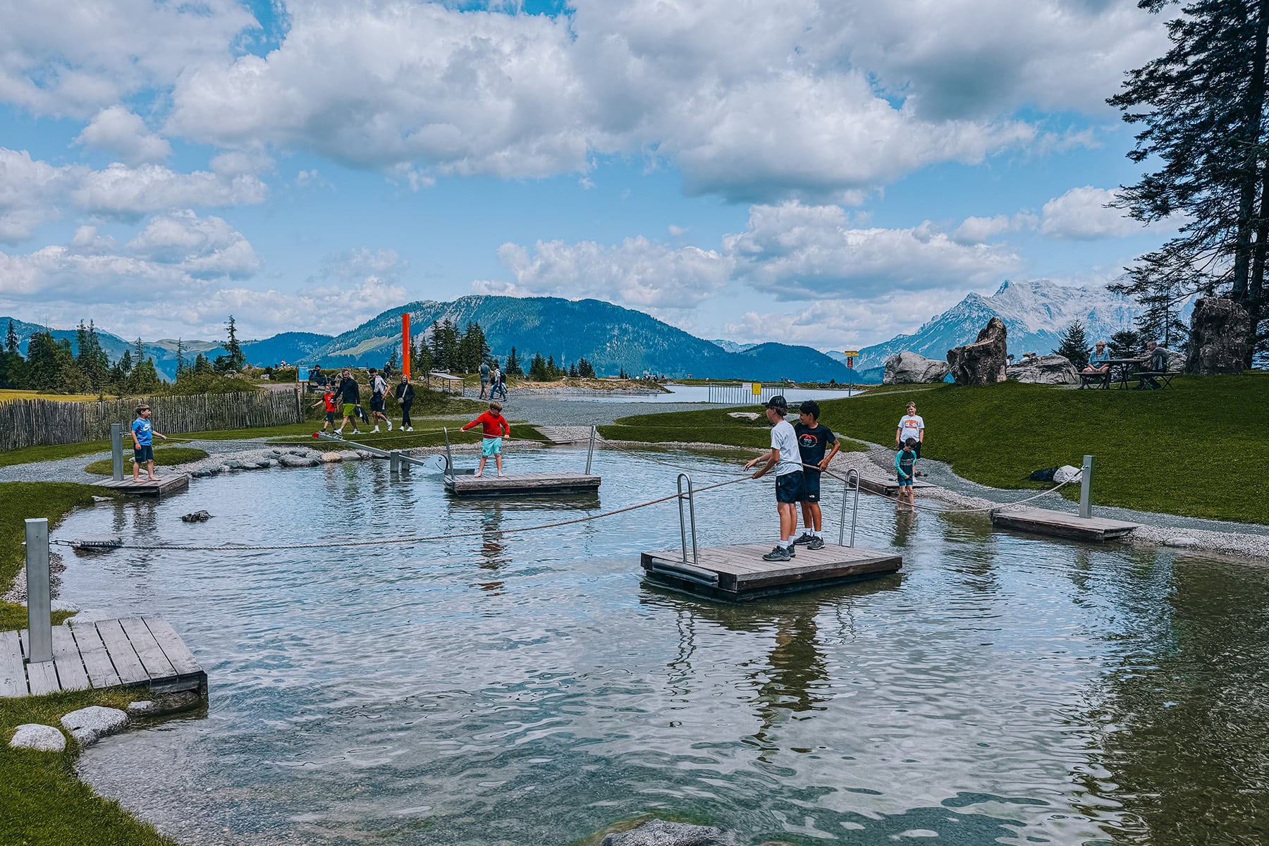 KAT Walk Family in den Kitzbüheler Alpen in Tirol in Österreich