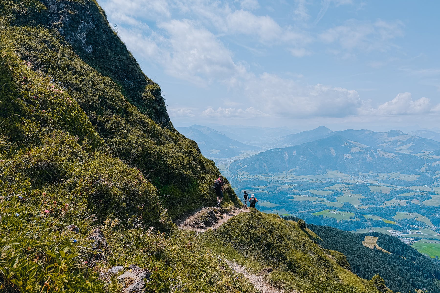 KAT Walk Family in den Kitzbüheler Alpen in Tirol in Österreich