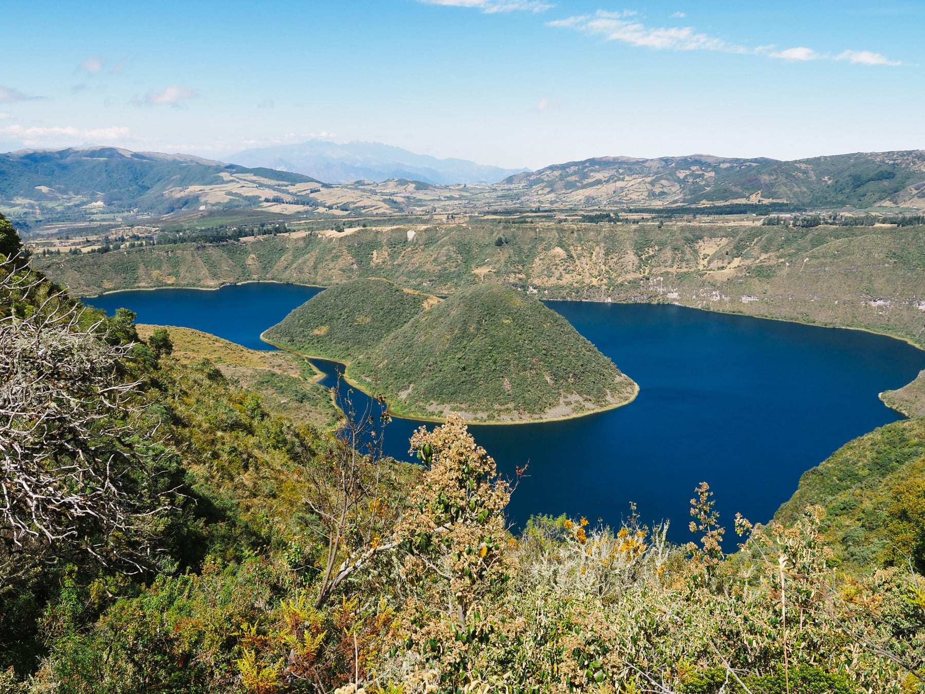 Laguna de Cuicocha Ecuador Südamerika