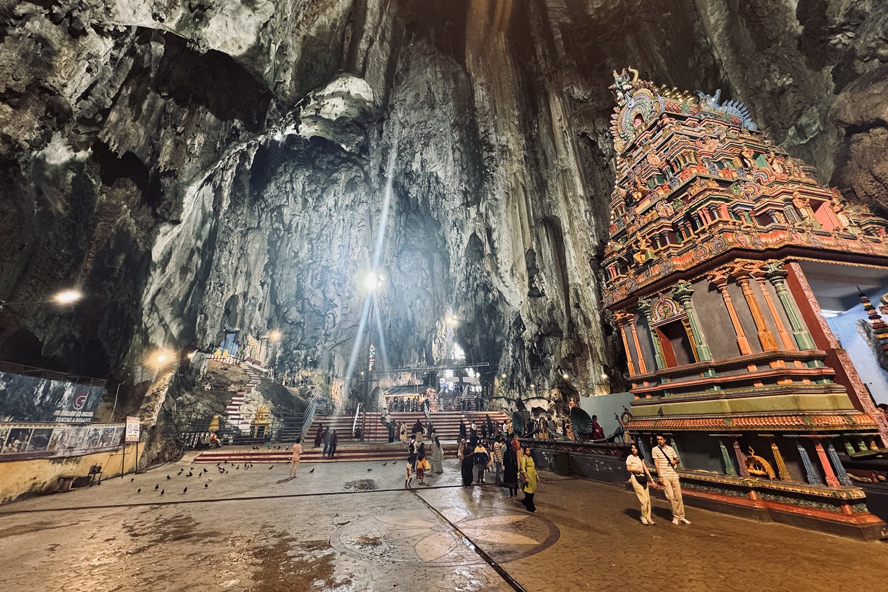 Kuala Lumpur Malaysia mit Kindern Batu Caves