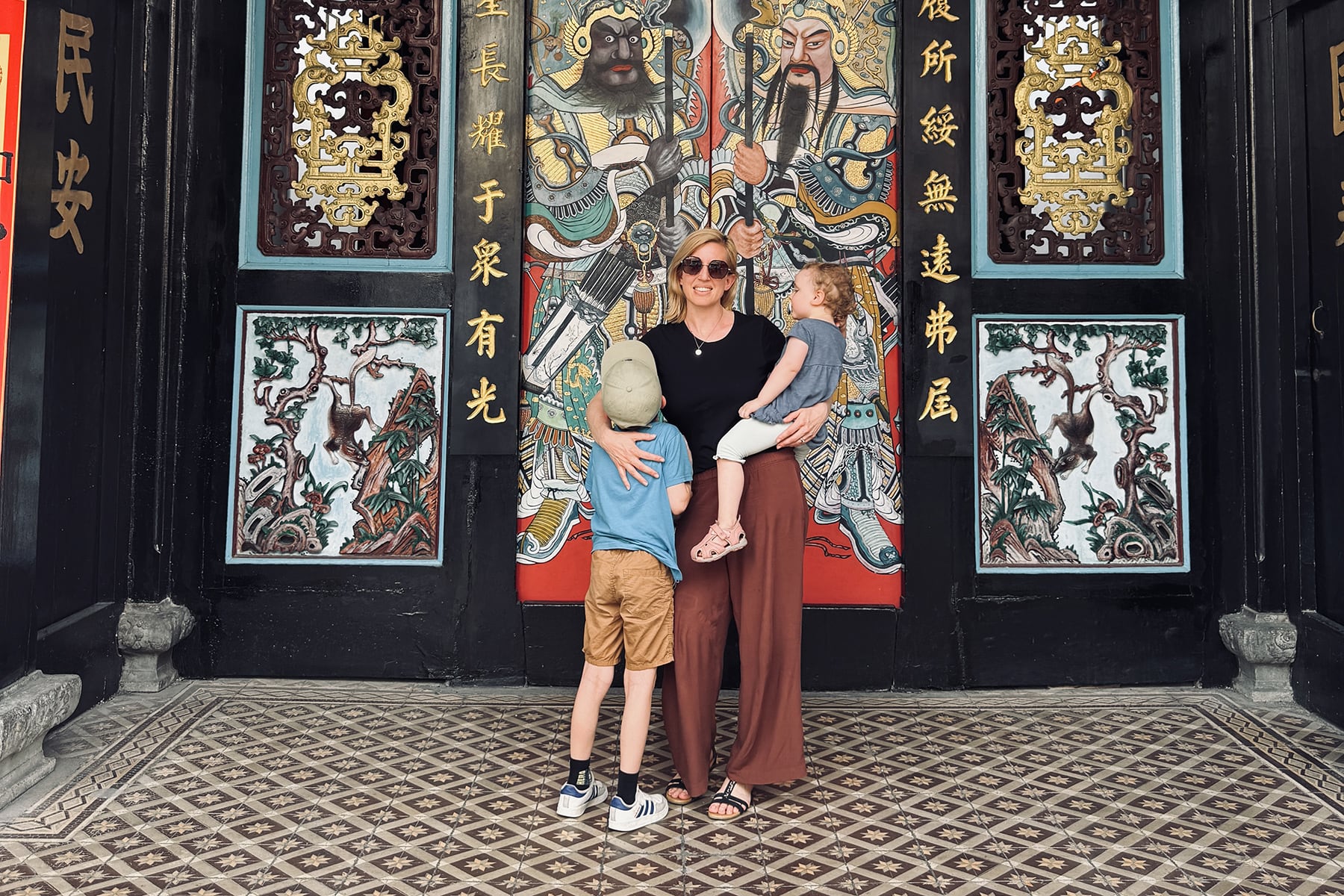 Melaka mit Kindern in Malaysia