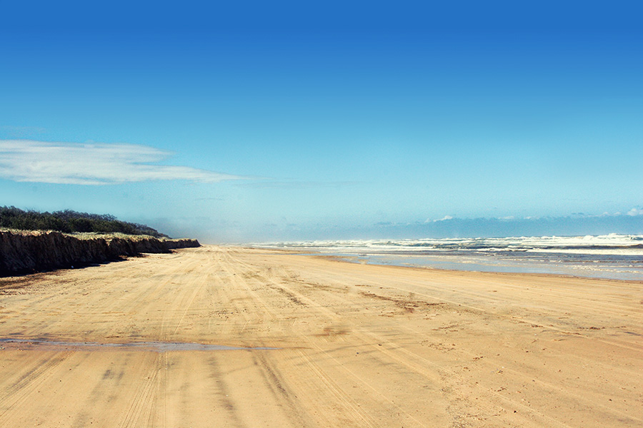 Fraser Island Australien 75 Miles Beach