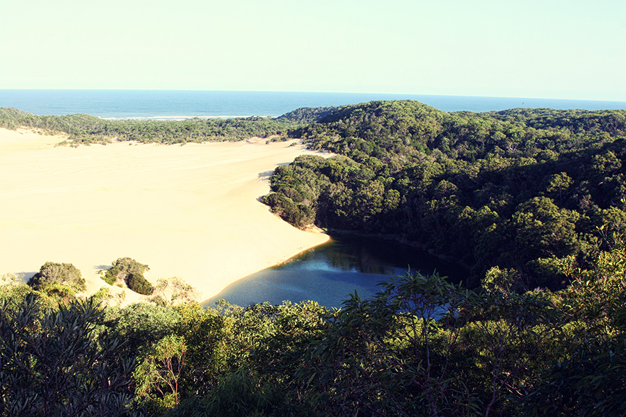Fraser Island Australien Lake Wabby