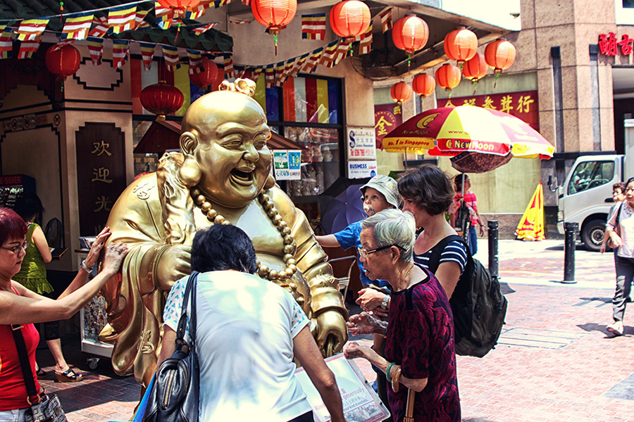 Singapur Singapore China Town