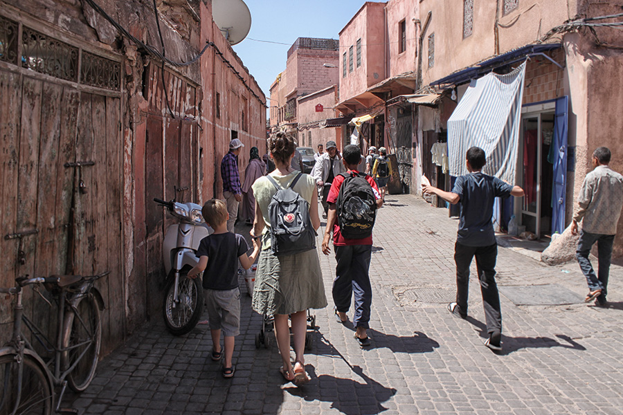 Marokko Marrakesch Reisen mit Kindern