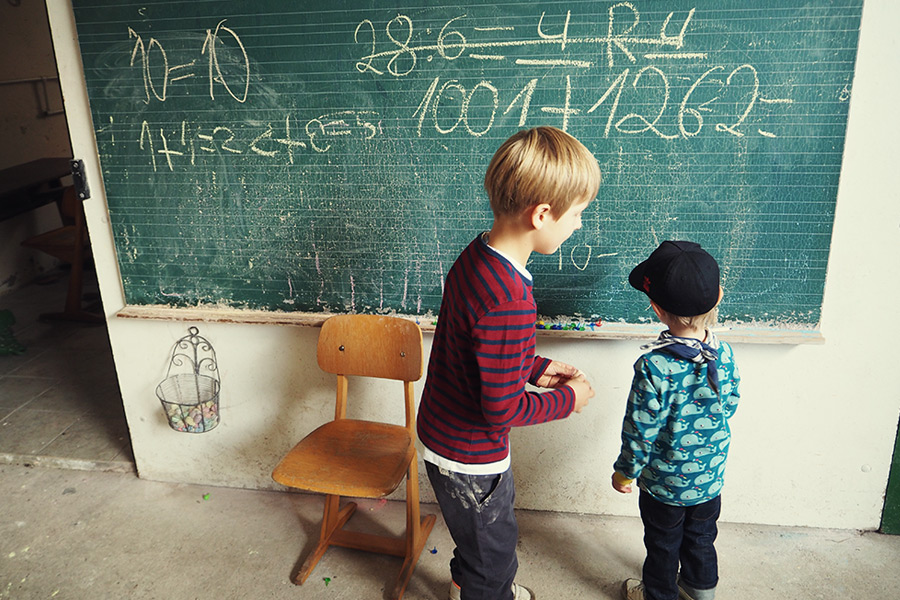 Bauernhof mit Kindern im Münsterland