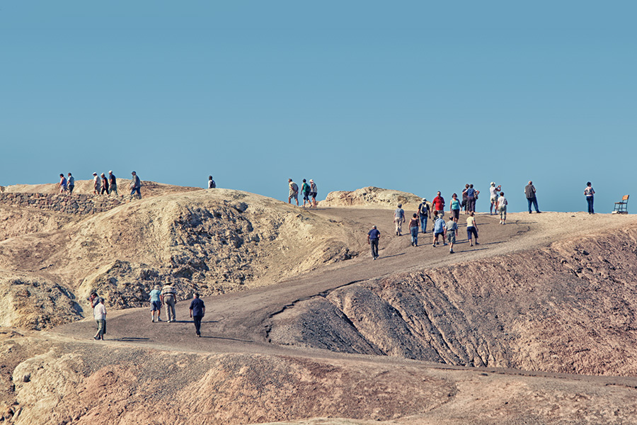 Death Valley USA Kalifornien Zabriskie Point