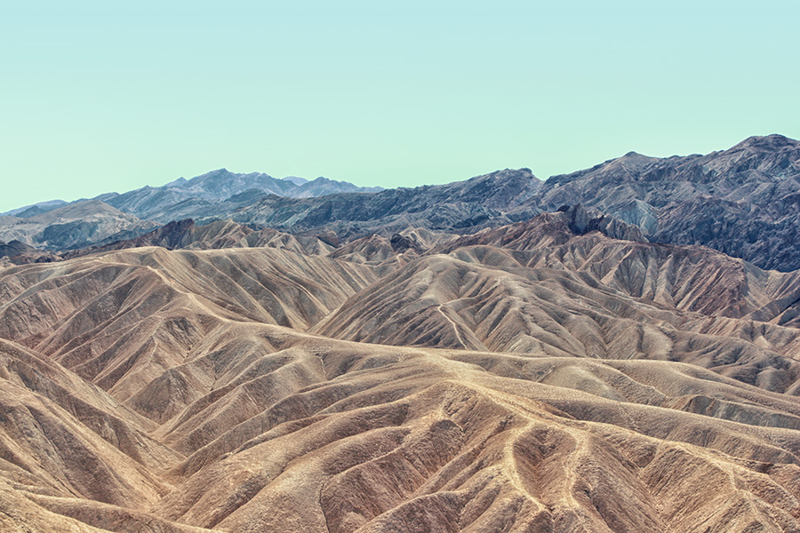 Death Valley USA Kalifornien Zabriskie Point