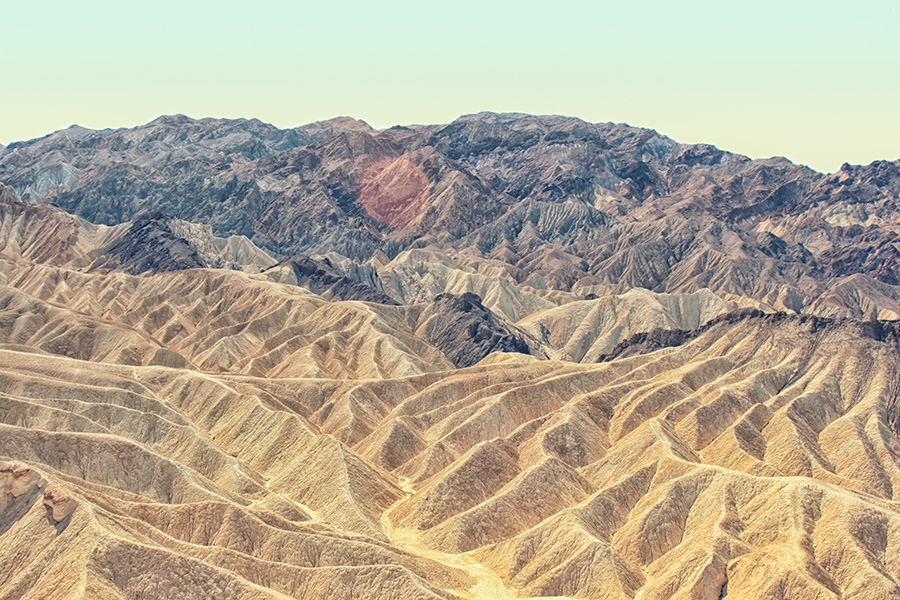 Death Valley USA Kalifornien Zabriskie Point