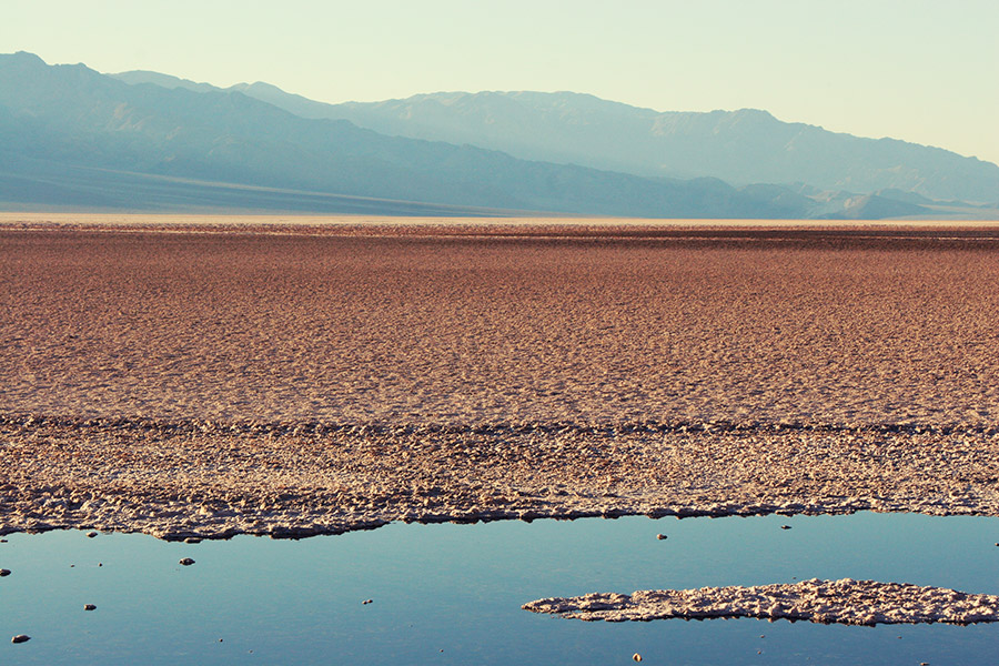 Death Valley USA Kalifornien Bad Water