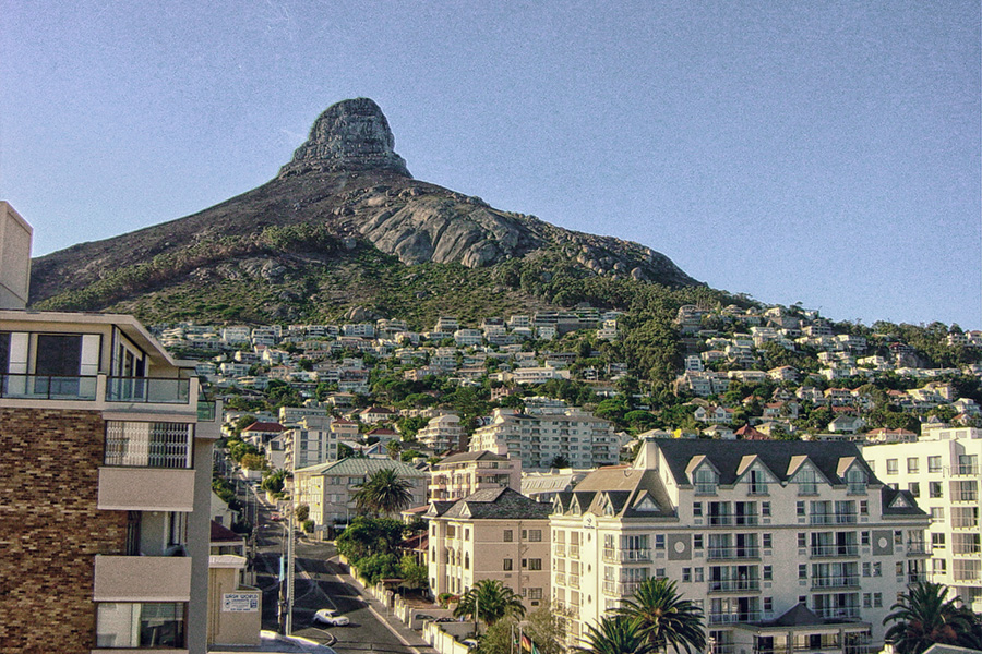 Blick aus unserem Hotel