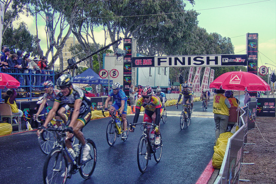 Der Grund der Reise: Cape Argus Race